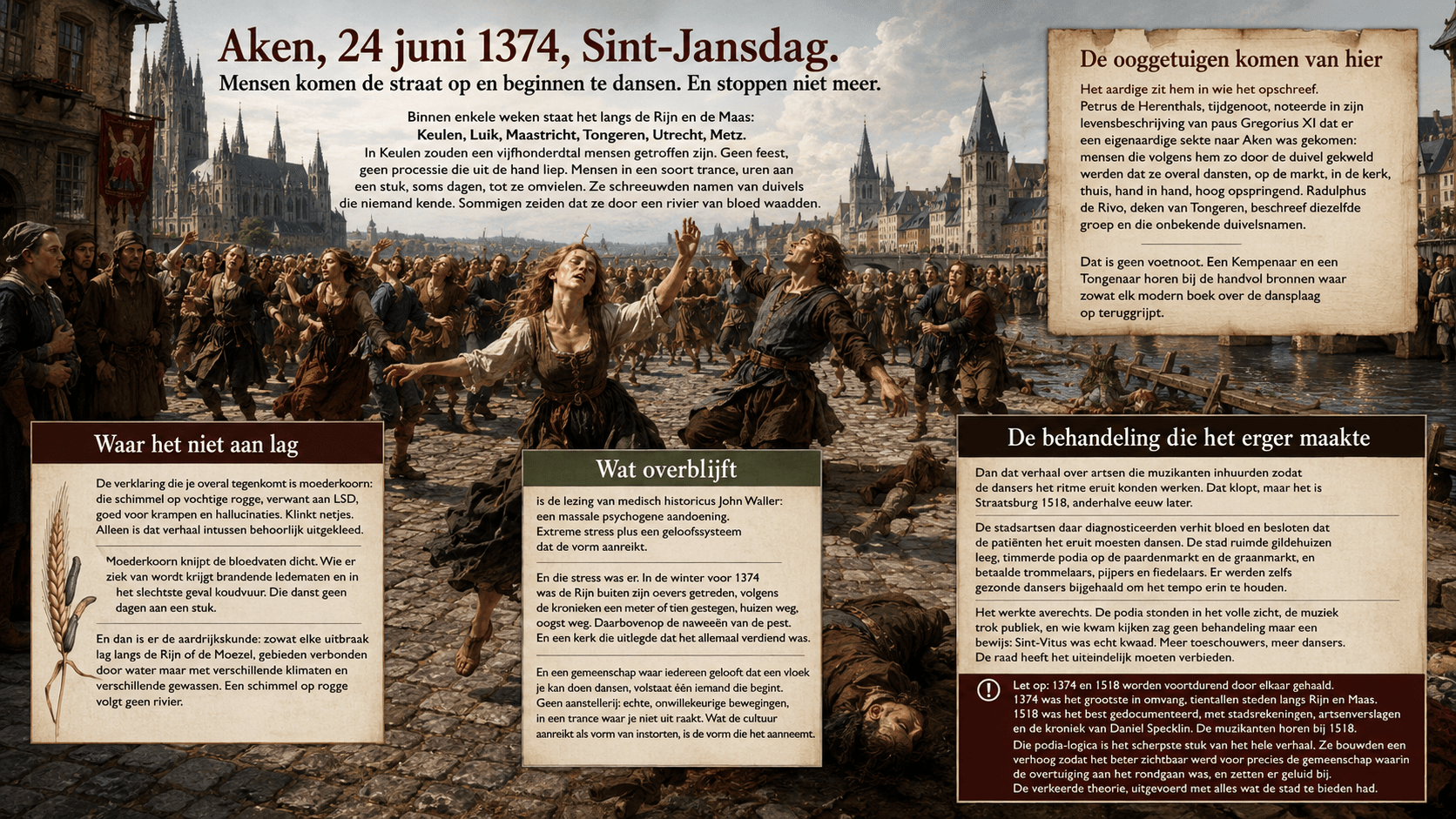 Lees meer over het artikel De dansplaag van 1374 en de kroniekschrijver uit Herentals